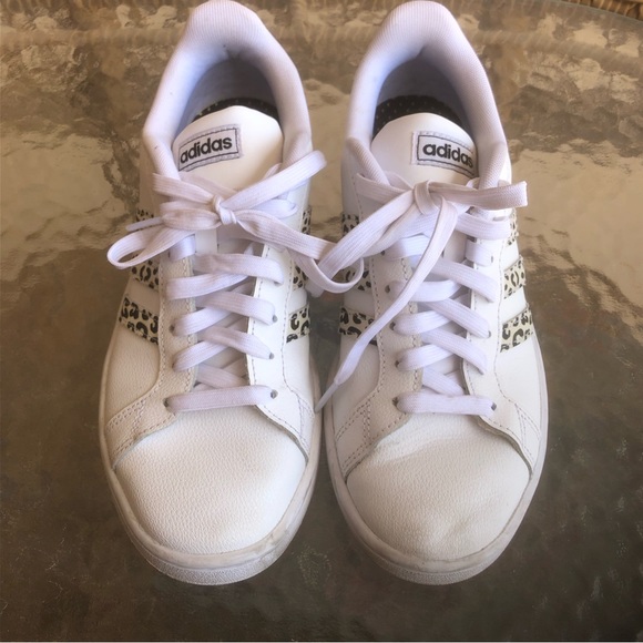 adidas Shoes - Adidas Leopard 3 Stripe Sneakers